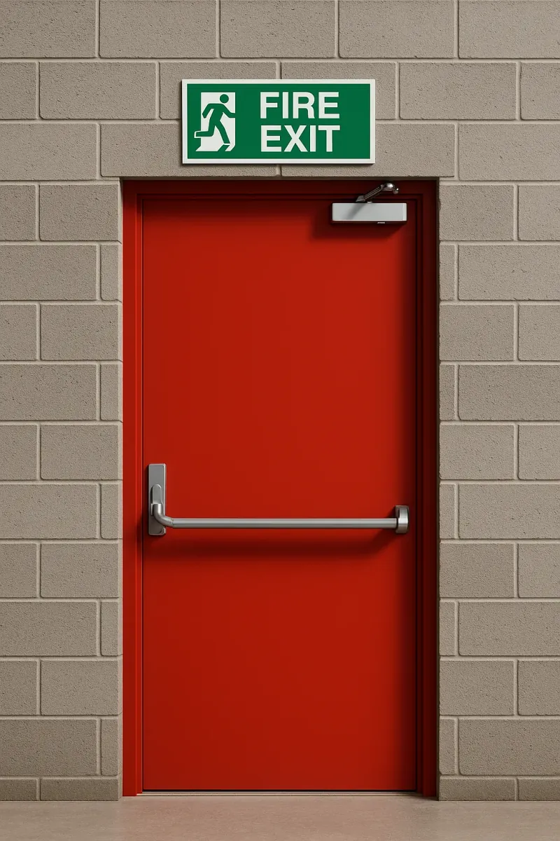fire exits - professional steel doors available in luton from UK manufacturers